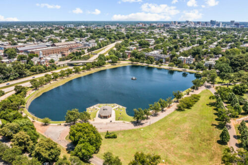 Byrd Park Court Neighborhood in City of Richmond, Virginia