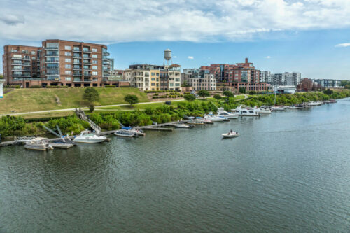 Rocketts Landing Neighborhood in Richmond, Virginia