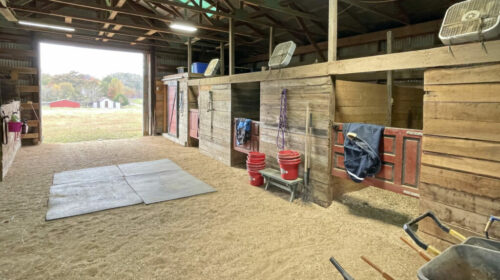 Multiple Stall Horse Barn