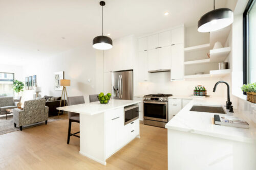 Interior view of the 2200 at Cary Townhomes