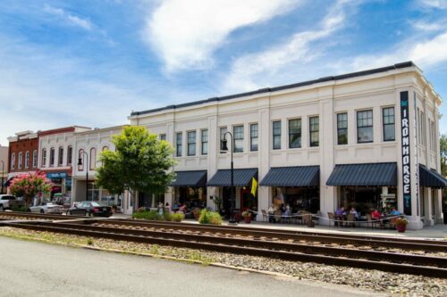 Ashland's historic district has locally owned shops, dining, arts and entertainment on both sides of the tracks